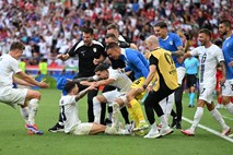 Evropsko prvenstvo 2024 v Nemčiji: Slovenija spodbudno z Danci, s Srbi na polno