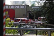 Gasilci uspeli pogasiti požar v ljubljanskem centru za ravnanje z odpadki RCERO