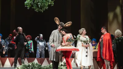 Falstaff je zadnja Verdijeva opera in nova produkcija SNG Opera in balet Ljubljana, ki bo premiero doživela danes, 3. oktobra 2024 F Darja Štravs Tisu