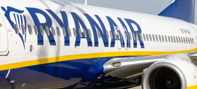 FILED - 12 April 2022, Bavaria, Nuremberg: A Ryanair plane stands on the apron at Albrecht Duerer Airport Nuremberg. Photo: Daniel Karmann/dpa