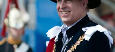 C4F5GR HIs Royal Highness The Duke of York, Prince Andrew at the Garter Procession, Windsor Castle, 2011